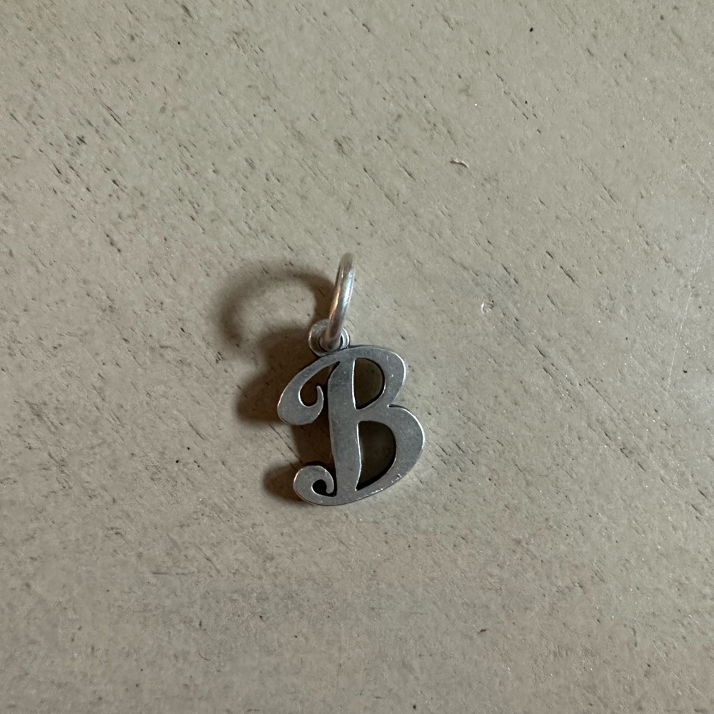 James Avery B charm